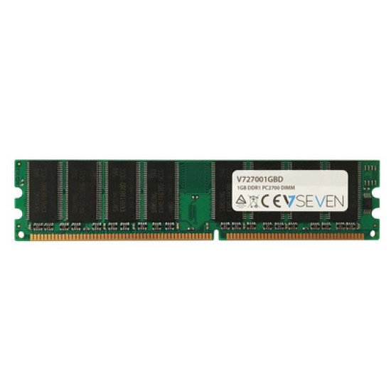 V7 V727001GBD 1Go DDR1 PC2700 - 333Mhz DIMM
