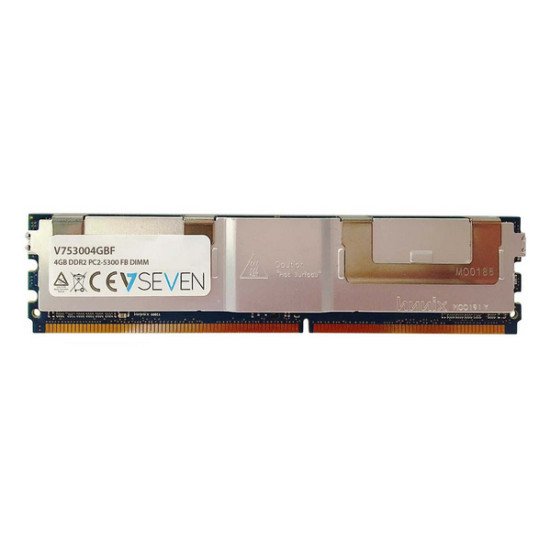 V7  V753004GBF 4Go DDR2 PC2-5300 667Mhz SERVER FB DIMM 