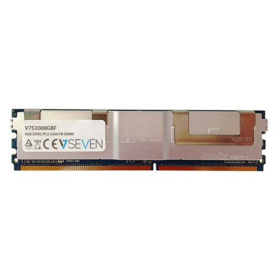 V7 8GB DDR2 PC2-5300 667Mhz SERVER FB DIMM Server Module de mémoire - V753008GBF