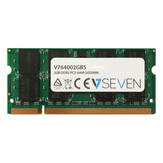 V7  V764002GBS 2Go DDR2 PC2-6400 800Mhz SO DIMM