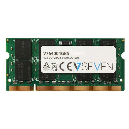 V7 V764004GBS 4Go DDR2 PC2-6400 800Mhz SO DIMM 