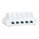 Compulocks 5 Ports USB Charging Dock Station Smartphone, Tablette Blanc Secteur Intérieure