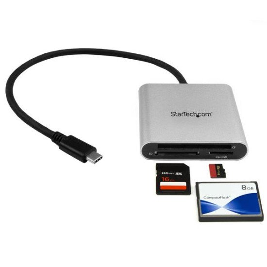 StarTech.com Lecteur et enregistreur multicartes USB 3.0 avec USB-C