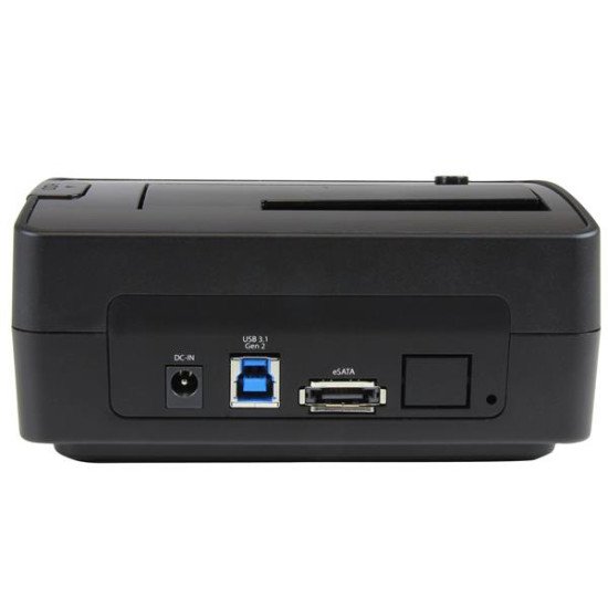 StarTech.com Station d'accueil USB 3.1 (USB-A, USB-C) ou eSATA pour disques durs SATA de 2,5"/3,5"