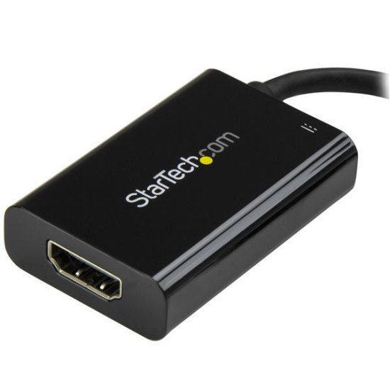 StarTech.com Adaptateur vidéo USB-C vers HDMI 4K 60 Hz avec USB Power Delivery 60 W