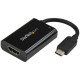 StarTech.com Adaptateur vidéo USB-C vers HDMI 4K 60 Hz avec USB Power Delivery 60 W