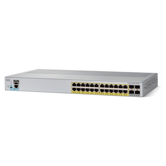 Cisco Catalyst 2960-L Géré L2 Switch Gigabit Ethernet 24 ports