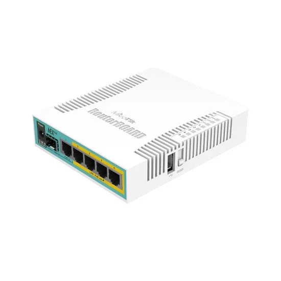 Mikrotik hEX PoE Routeur connecté Blanc Mikrotik hEX PoE Routeur connecté Blanc