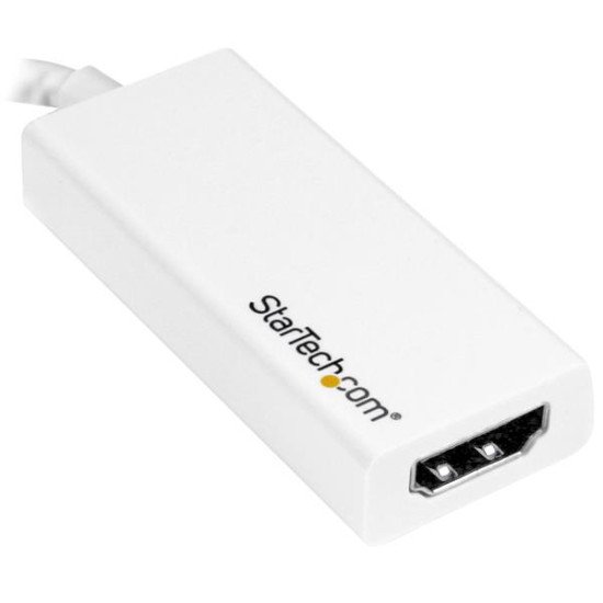 StarTech.com Adaptateur USB-C vers HDMI - 4K 60 Hz - Blanc