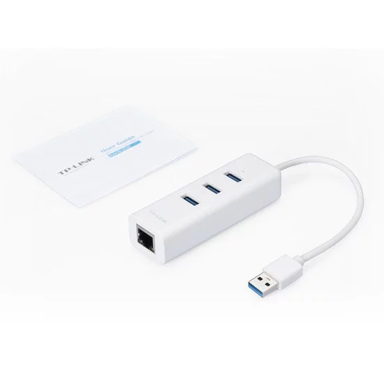 TP-LINK UE330 USB 3.0 Blanc hub & concentrateur TP-LINK UE330 USB 3.0 Blanc hub & concentrateur