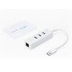 TP-LINK UE330 USB 3.0 Blanc hub & concentrateur