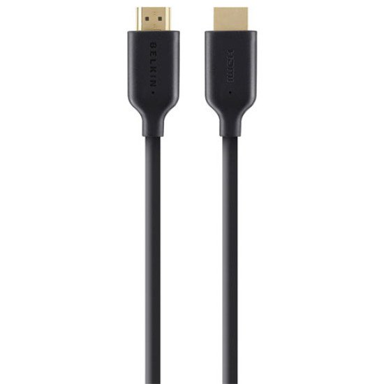 Belkin HDMI - HDMI, 2m câble HDMI HDMI Type A (Standard) Noir