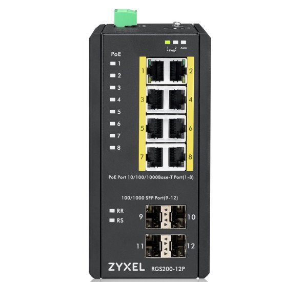 Zyxel RGS200-12P Géré L2 Switch Gigabit Ethernet