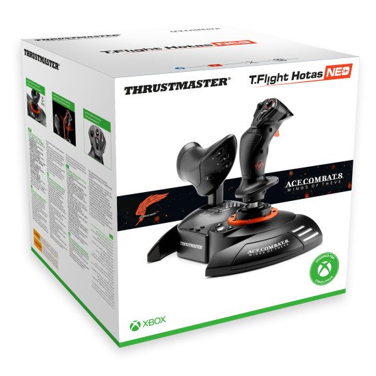 Thrustmaster T.Flight HOTAS NEO-X Ace Combat 8 Wings of Theve Edition Noir, Orange USB simulation de vol Analogique/Numérique PC, Xbox One, Xbox Series S, Xbox Series X