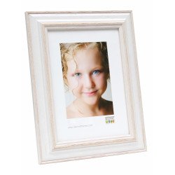 Deknudt S221H1 Beige, Blanc Cadre pour une seule photo