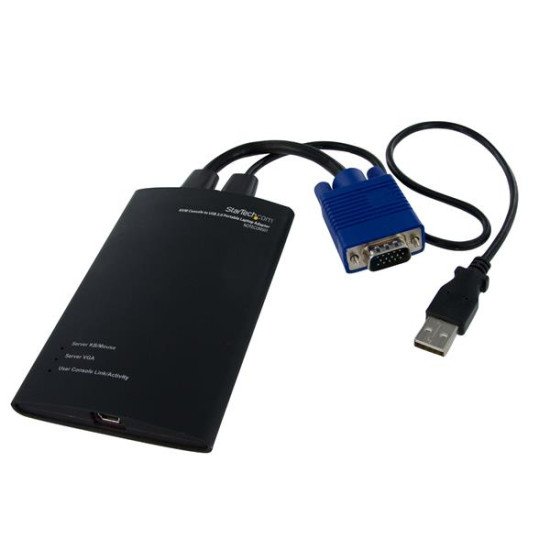 StarTech.com Adaptateur Console KVM vers Ordinateur portable USB - Crash Cart USB
