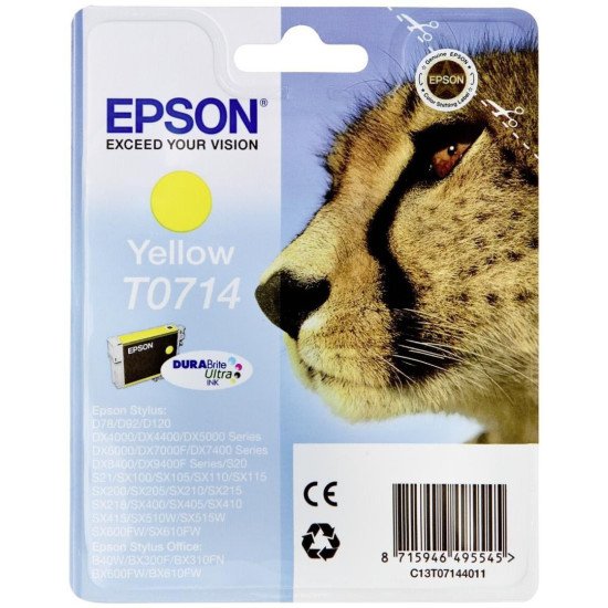 Epson T0714 Cartouche encre Jaune