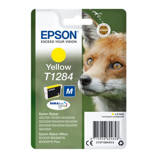 Epson T1284 Cartouche encre Jaune