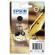 Epson C13T16214022 Cartouche "Stylo à plume" - Encre Durabrite Noir