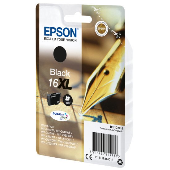 Epson Cartouche "Stylo à plume" - Encre Durabrite N (XL)