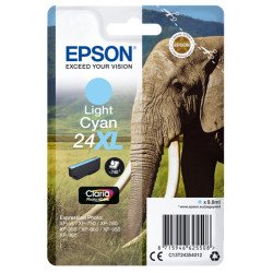 Epson 24XL Cartouche encre light Cyan 