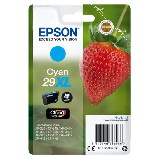 Epson 29XL Cartouche encre Cyan