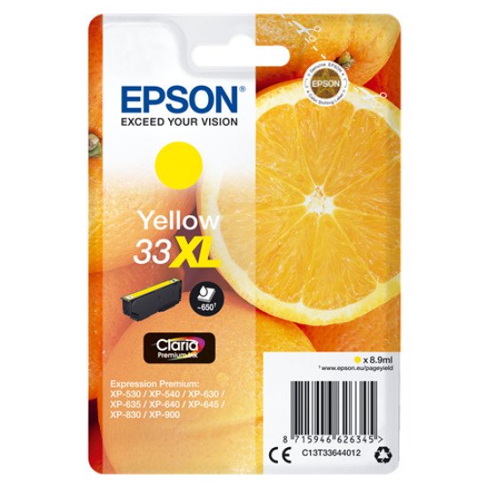 Epson 33XL Cartouche encre Jaune