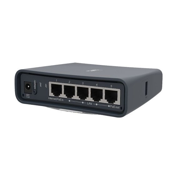 Mikrotik hAP ac lite tower Noir Connexion Ethernet POE