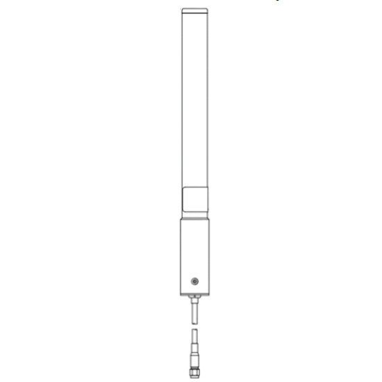 Extreme networks ML-2499-HPA3-02R 5 dBi Antenne omni-directionnelle RP-SMA