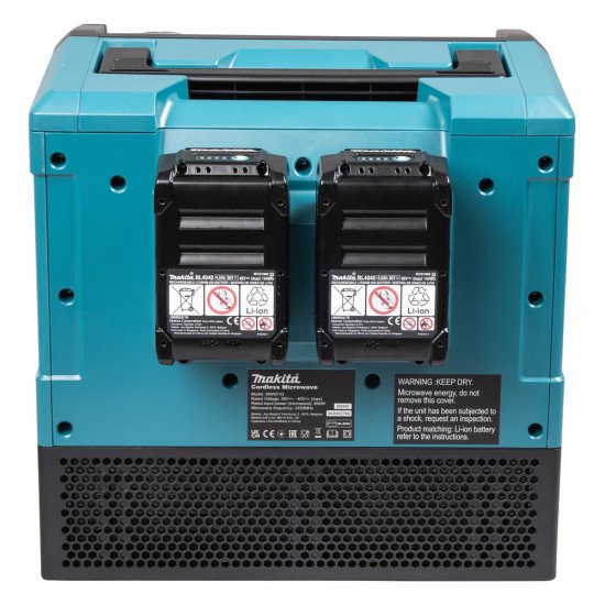 Makita MW001G Noir, Vert Micro-onde simple Comptoir 8 L 500 W Makita MW001G Noir, Vert Micro-onde simple Comptoir 8 L 500 W
