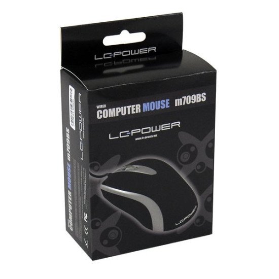 LC-Power LC-M709BS souris USB Type-A Optique 1000 DPI