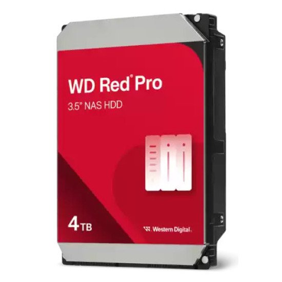 Western Digital Red Pro disque dur 4 To 7200 tr/min 256 Mo 3.5" Série ATA III