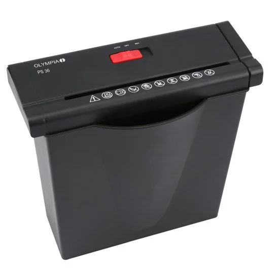 Olympia PS 36 destructeur de papier Découpage en bandes 34 cm Noir Olympia PS 36 destructeur de papier Découpage en bandes 34 cm Noir