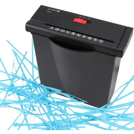 Olympia PS 36 destructeur de papier Découpage en bandes 34 cm Noir Olympia PS 36 destructeur de papier Découpage en bandes 34 cm Noir