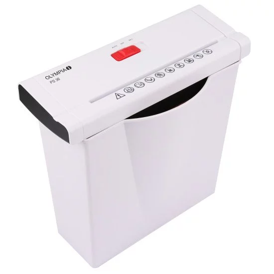 Olympia 2707 destructeur de papier Découpage en bandes 34 cm Blanc Olympia 2707 destructeur de papier Découpage en bandes 34 cm Blanc