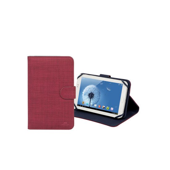 Rivacase 3312 17,8 cm (7") Folio Rouge