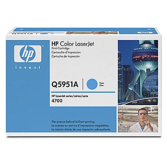 HP 643A / Q5951A Toner Cyan