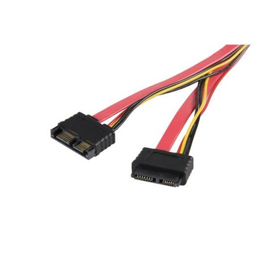 StarTech.com 20" Slimline SATA cable câble SATA Rouge