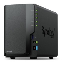 Synology DS225+ 2 Bay NAS Bureau Intel® Celeron® J4125 2 Go DDR4 Synology DSM Noir