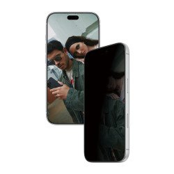 PanzerGlass SAFE. by ® Privacy Screen Protector iPhone 2026 Pro | Ultra-Wide Fit m. EasyAligner Protection d'écran transparent 1 pièce(s)
