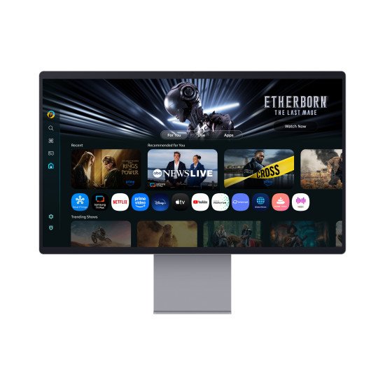 Samsung M90SF écran PC 81,3 cm (32") 3840 x 2160 pixels 4K Ultra HD OLED Argent