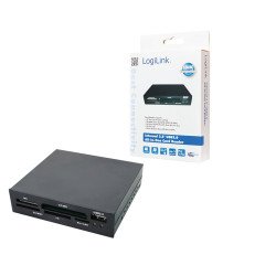 LogiLink CR0012 lecteur de carte mémoire Interne Noir USB 2.0