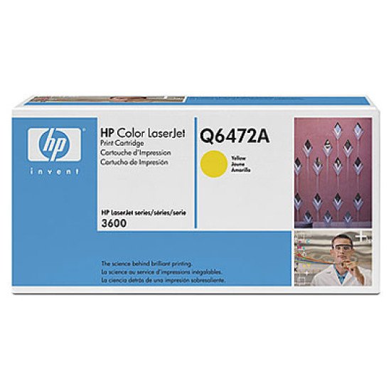 HP 502A / Q6472A Toner Jaune