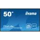 iiyama LH5041UHS-B2AG affichage de messages Écran plat de signalisation numérique 127 cm (50") LCD 500 cd/m² 4K Ultra HD Noir 24/7 iiyama LH5041UHS-B2AG affichage de messages Écran plat de signalisation numérique 127 cm (50") LCD 500 cd/m² 4K Ultra HD Noir 24/7