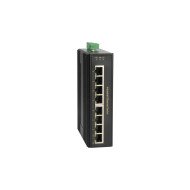 LevelOne IGP-0801 commutateur réseau Non-géré Gigabit Ethernet (10/100/1000) Connexion Ethernet POE Noir