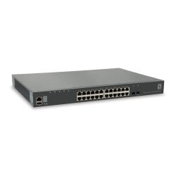 LevelOne GTL-2881 commutateur réseau Géré L3 Gigabit Ethernet (10/100/1000) Gris LevelOne GTL-2881 commutateur réseau Géré L3 Gigabit Ethernet (10/100/1000) Gris
