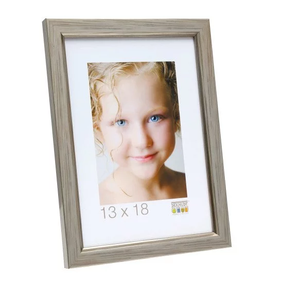 Deknudt S46AD1 Cadre pour une seule photo Argent