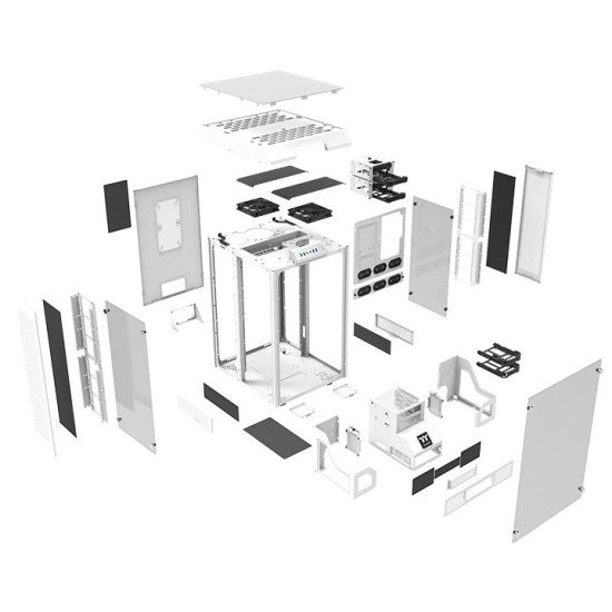 Thermaltake The Tower 900 Snow Edition Full Tower Blanc Thermaltake The Tower 900 Snow Edition Full Tower Blanc