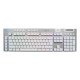 Logitech G G915 X LIGHTSPEED clavier Jouer USB + RF Wireless + Bluetooth QWERTY US International Blanc Logitech G G915 X LIGHTSPEED clavier Jouer USB + RF Wireless + Bluetooth QWERTY US International Blanc