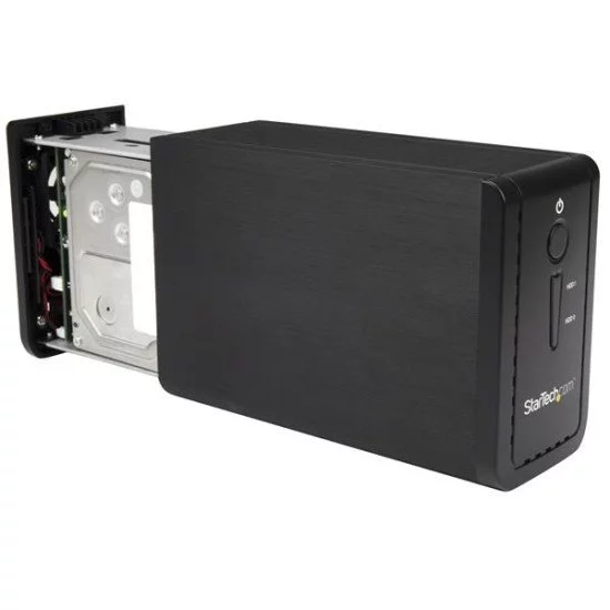 StarTech.com Boîtier SSD M.2 NVMe Thunderbolt 3 à 4 Baies - Boîtier Disque  Dur Externe